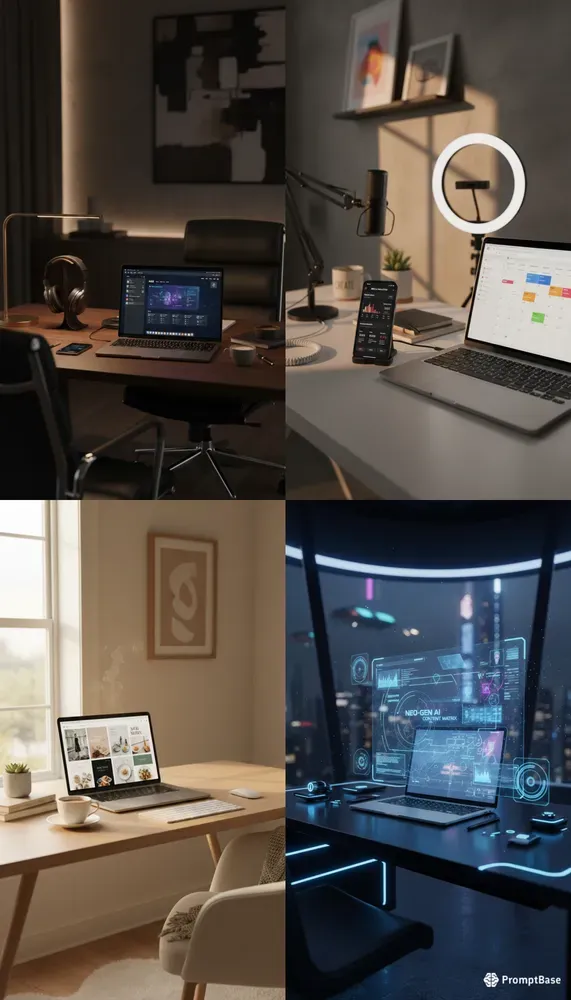 Luxury Cinematic Workspaces