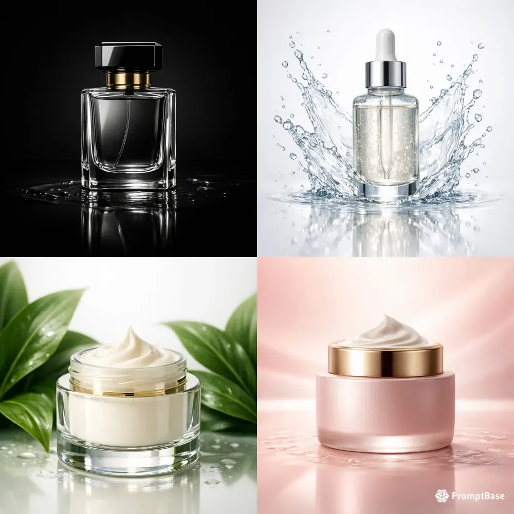 Luxury Cosmetic Product Ad Generator