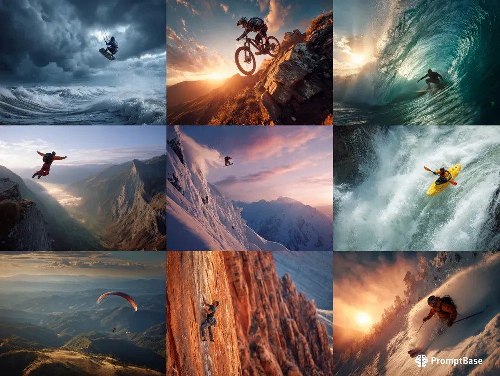 Extreme Sports Photography Generator