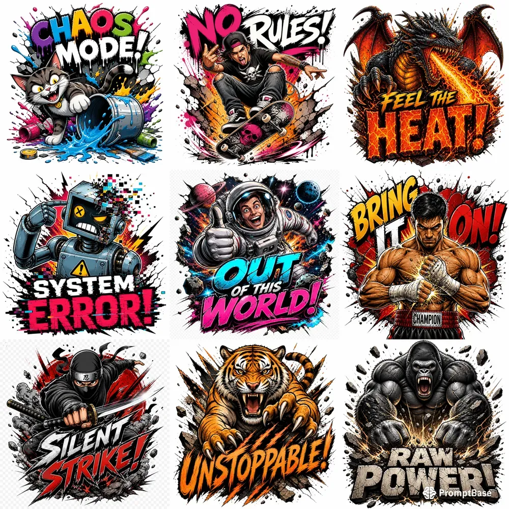 Explosive Comic Art Generator Xs