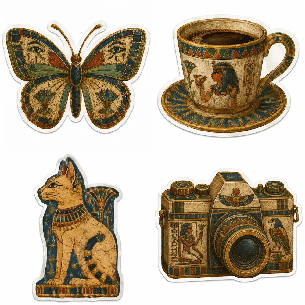 Ancient Egyptian Sticker Generator