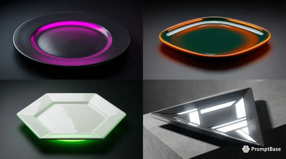 Ultrahd Neon Ceramic Product Templates