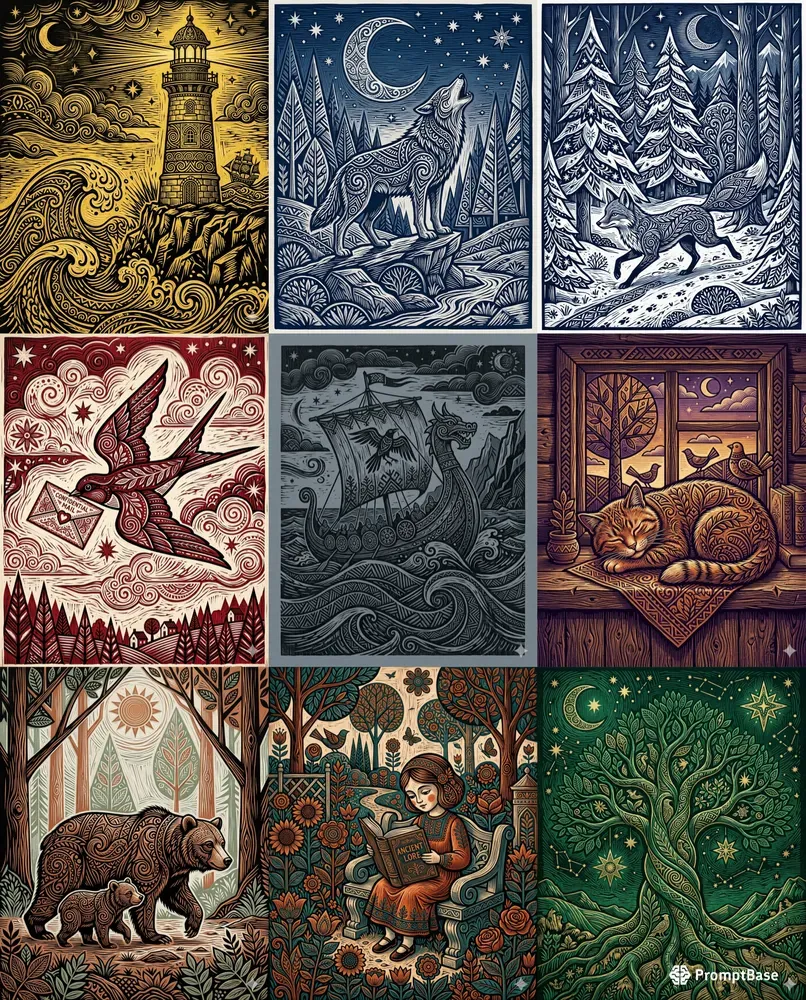 Heritage Print Storytelling Assets