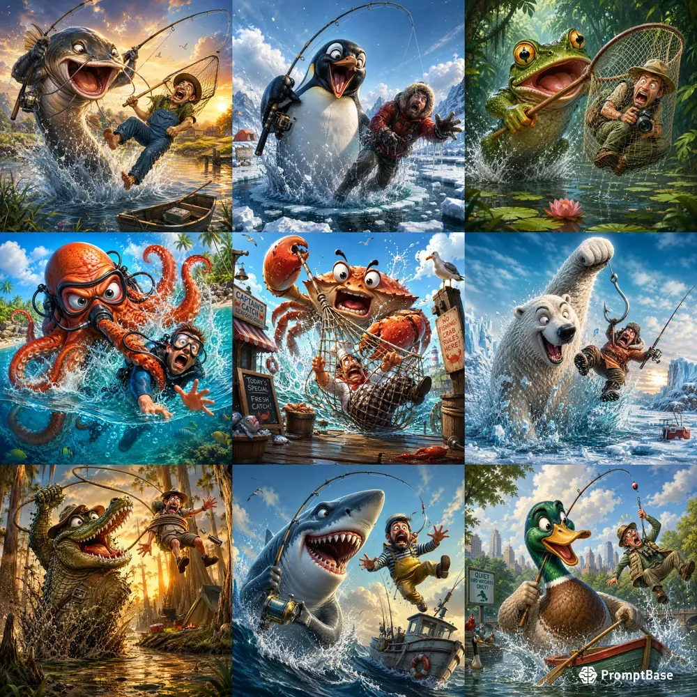 Epic Reverse Fishing Chaos