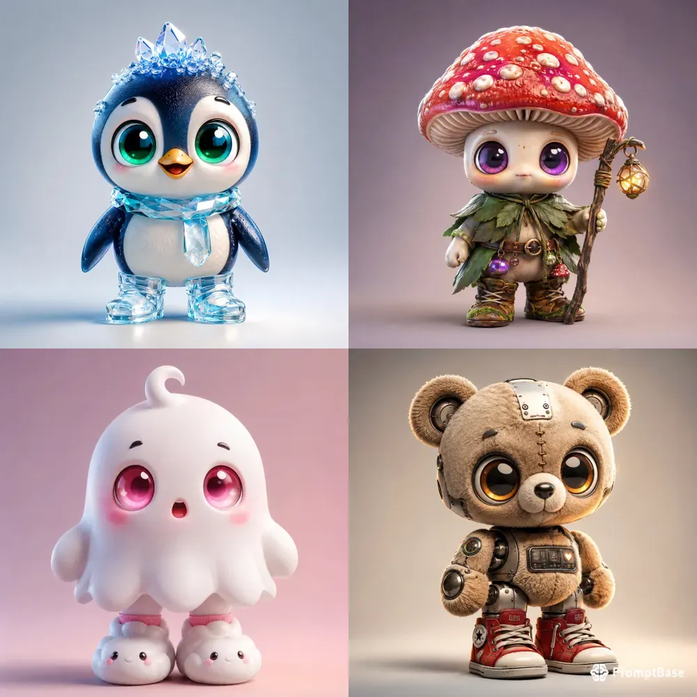 Cute Stylized Toy Character Creators
