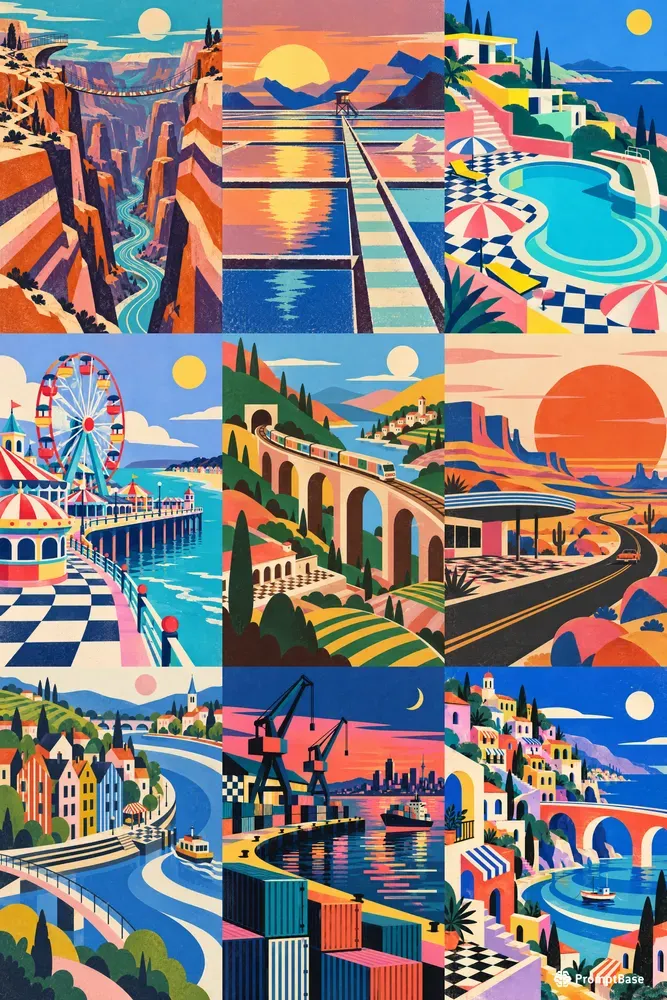 Playful Places Wall Art