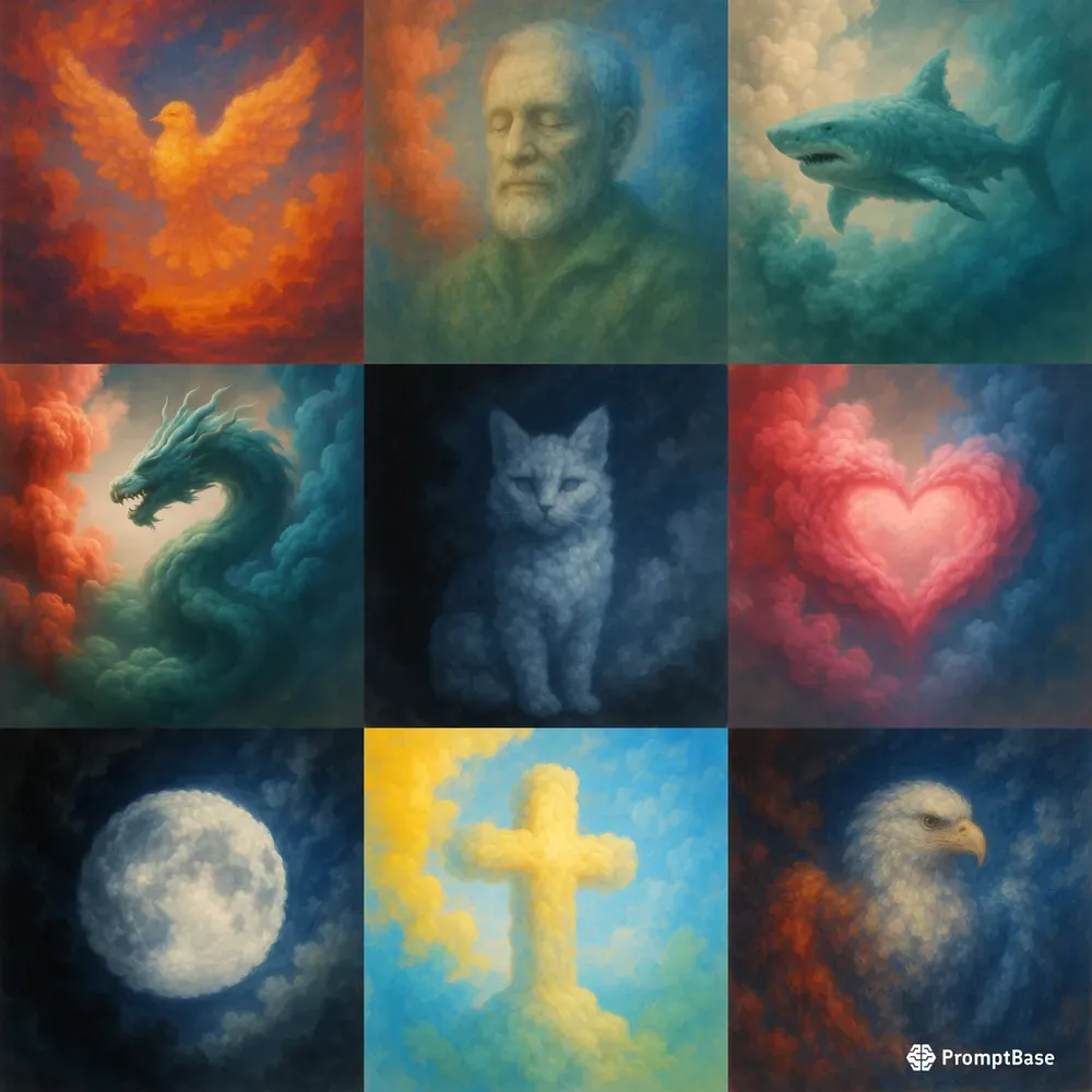 Dreamlike Cloud Art