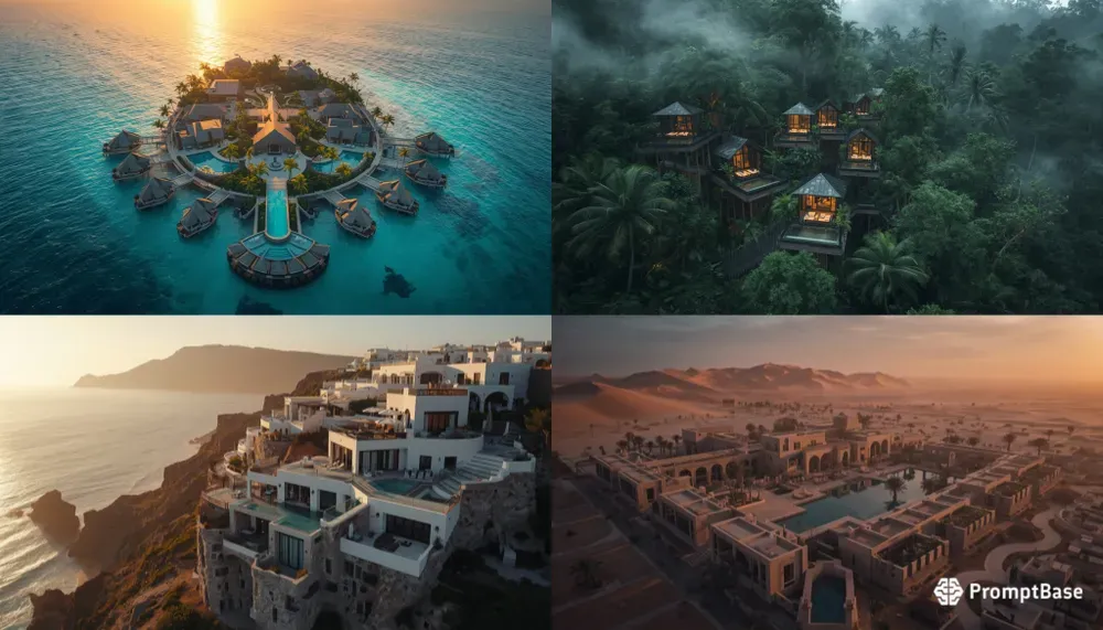 Luxury Resort Aerials