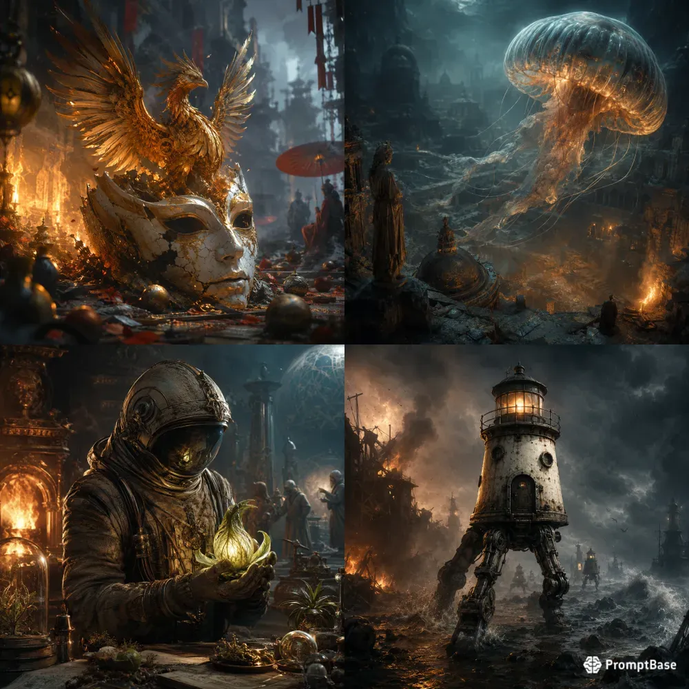 Cinematic Symbolism Collages