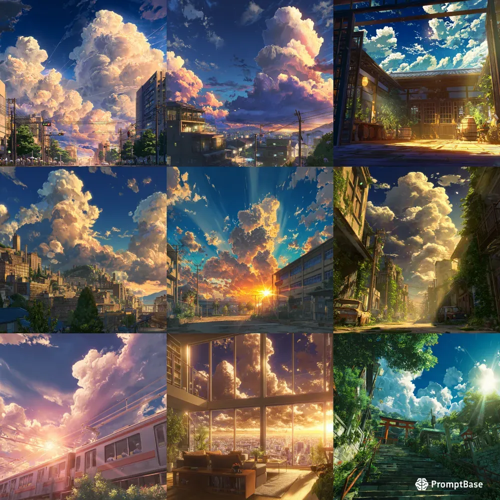 4K Anime Scenery Vtuber Backgrounds