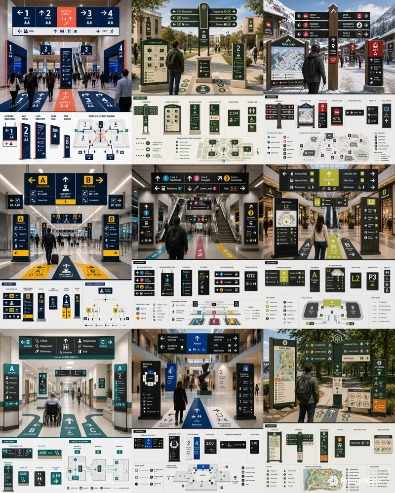 Wayfinding Signage System Generator