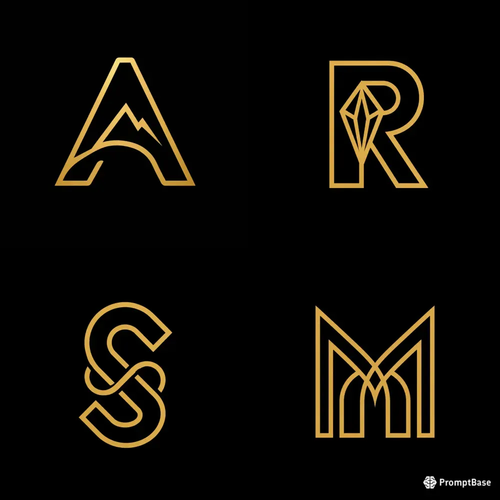 Luxury Monogram Logo Generator