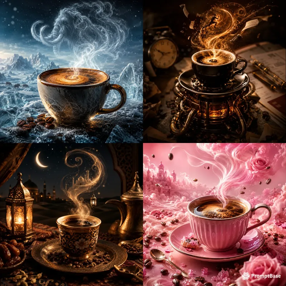 Coffee Story Poster Generator