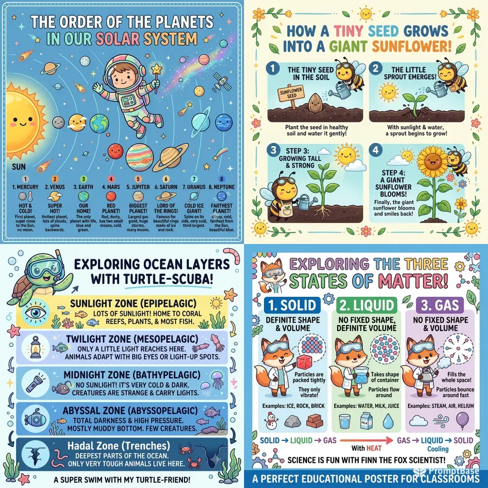 Cute Kid Infographic Makers