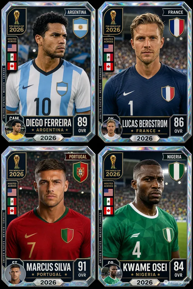 Fifa World Cup Card Generator