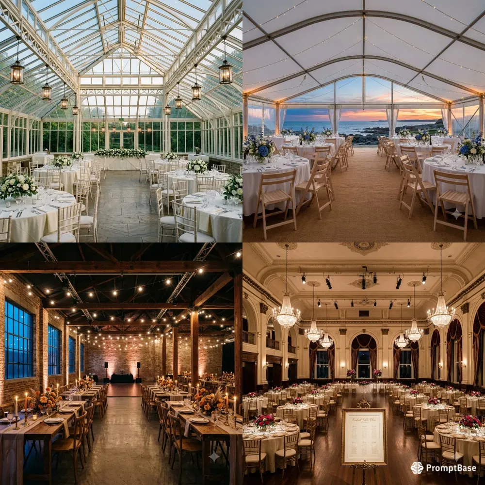 Reception Lighting Transition Photos