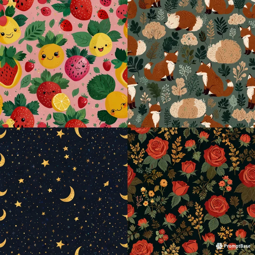 Custom Seamless Vector Patterns Generator