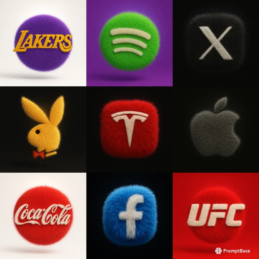 Fluffy Brand Icons