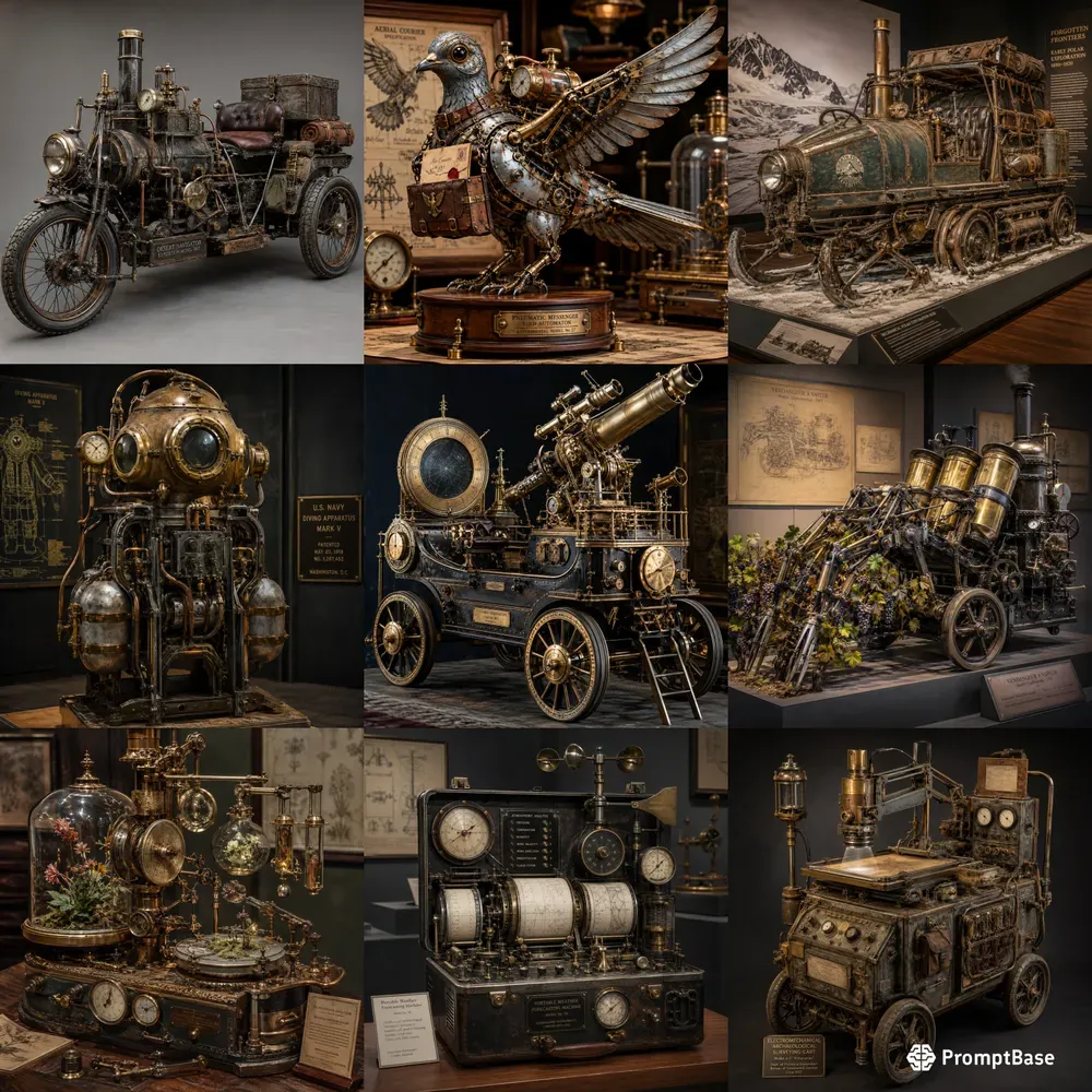 Retro Mechanical Artifacts