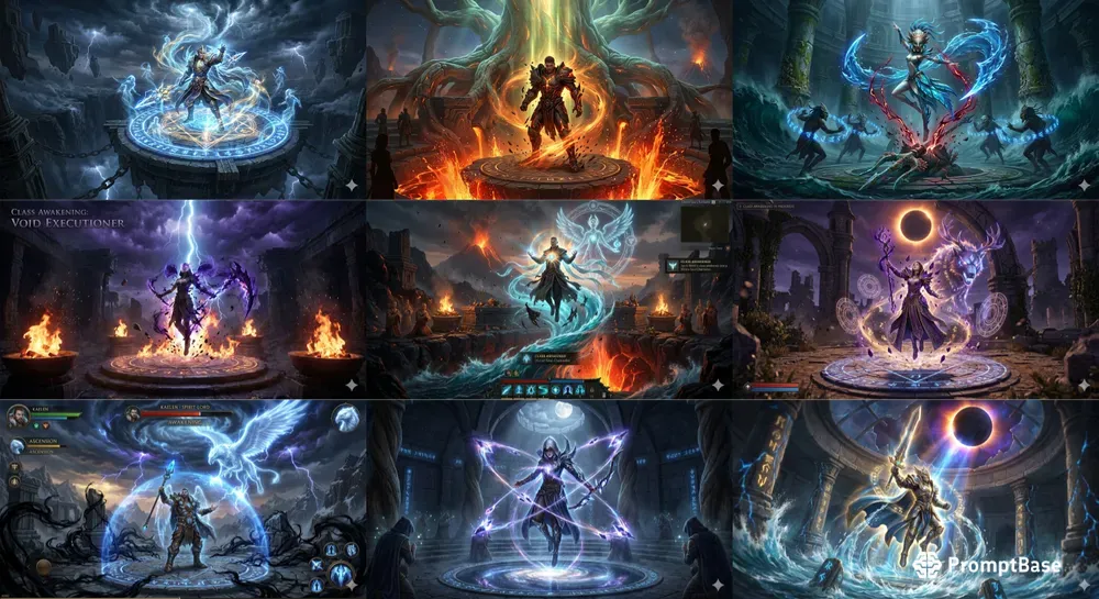 Aaa RPG Class Awakening Ceremonies