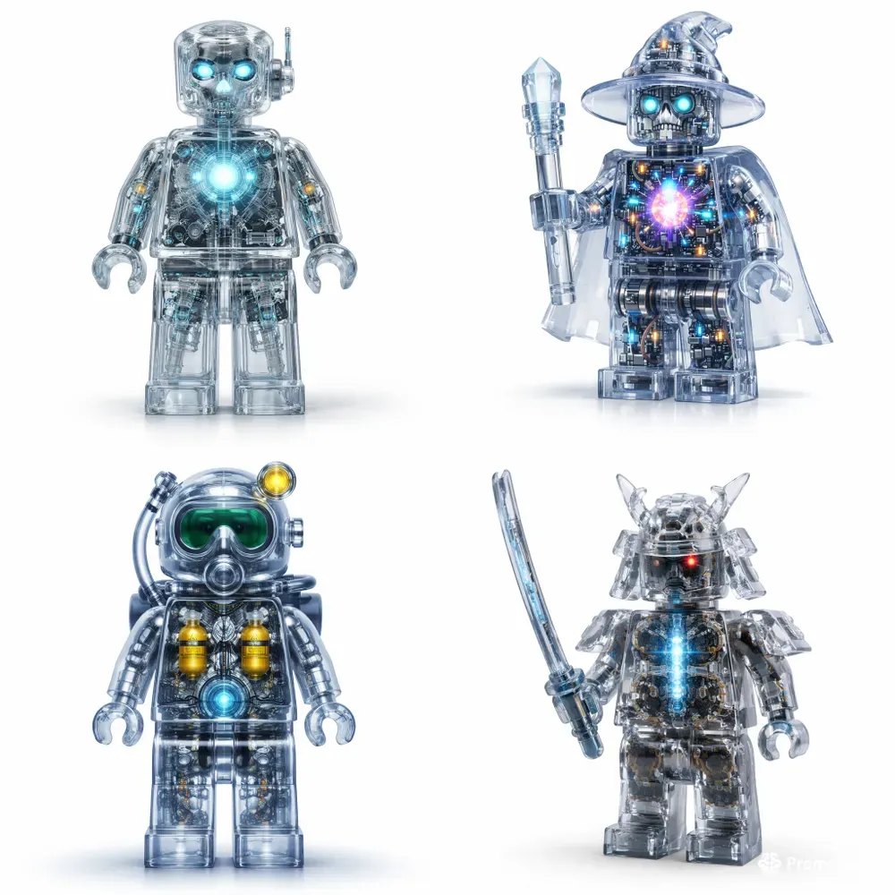 Xray Lego Character Series
