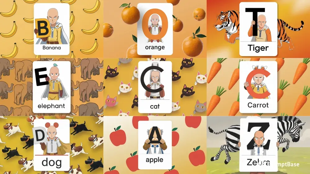 Learn Words With Saitama
