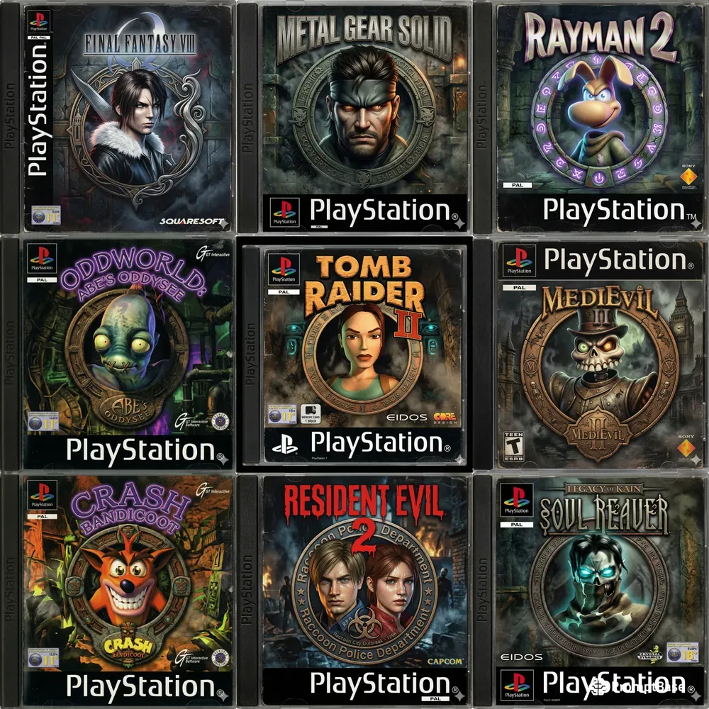 Ps1 Cover Generator 90s Playstations