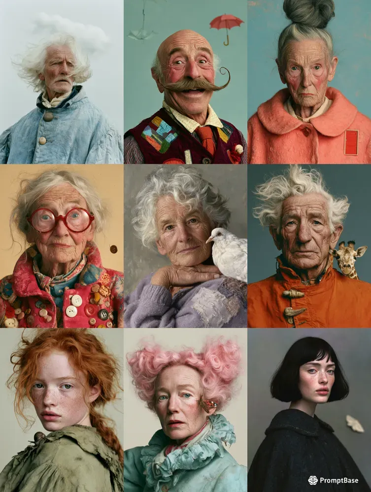 Curious Character Portraits