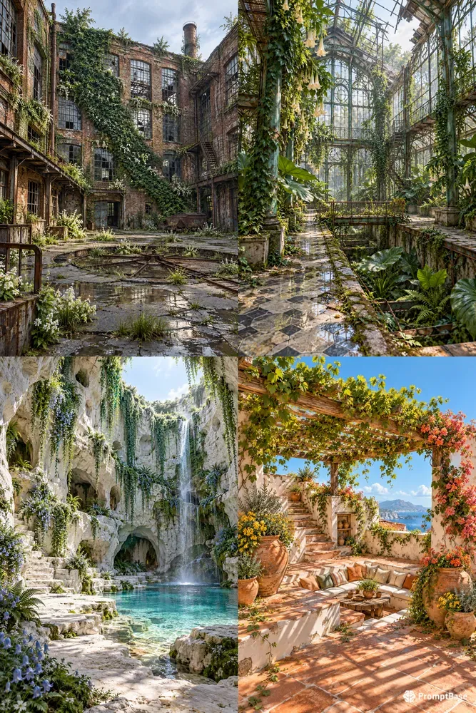 Secret Ivy Courtyard Worlds