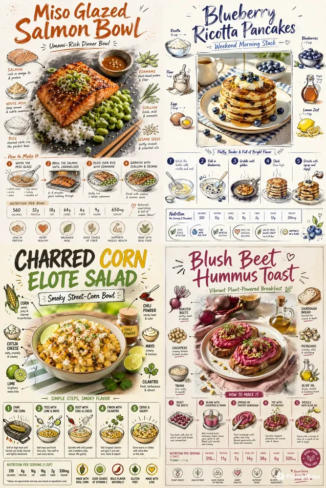 Sketchstyle Recipe Poster Generator