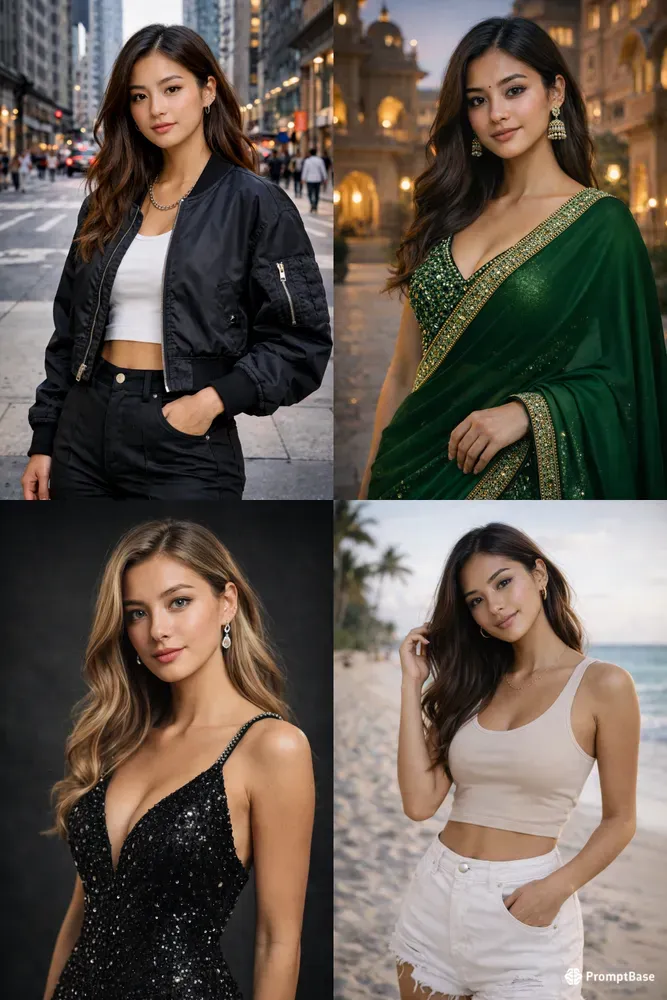 Influencer Instagram Model Portraits