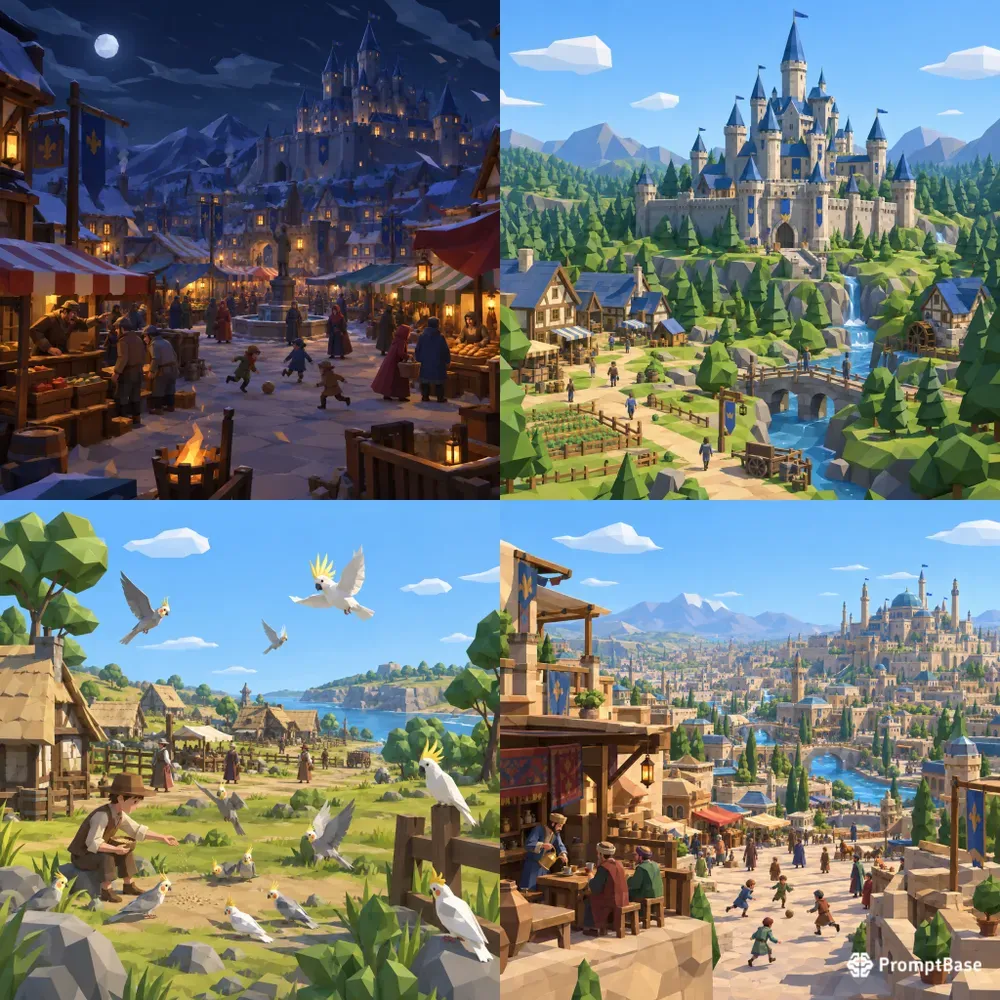 Village Scene Generator