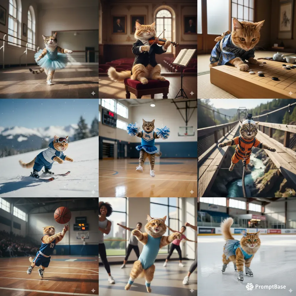 Cats Who Love To Move