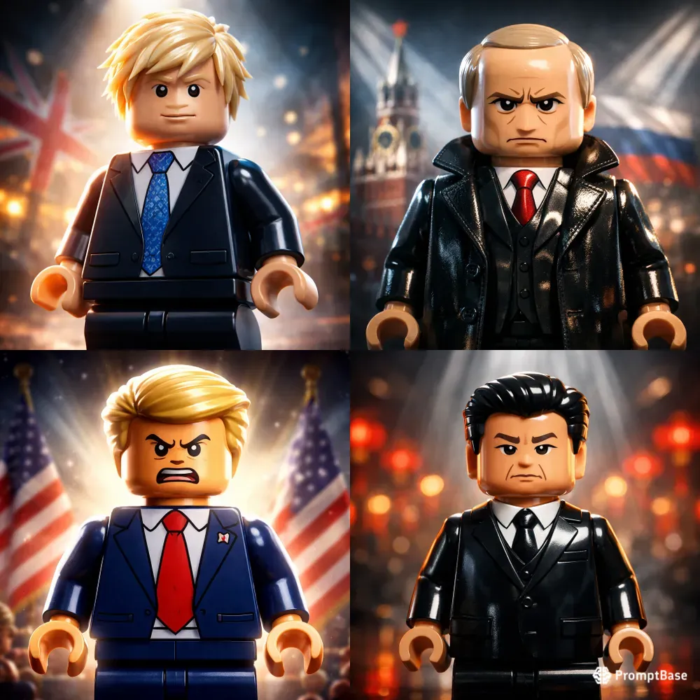 Lego Superpower Leaders Cinematic Packs