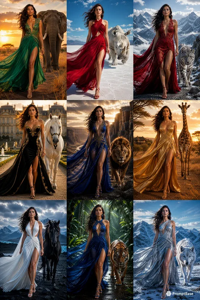 Luxury Fashion With Wild Icons