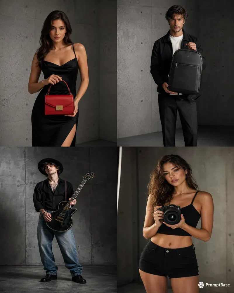 Fashion Model Commercial Photos