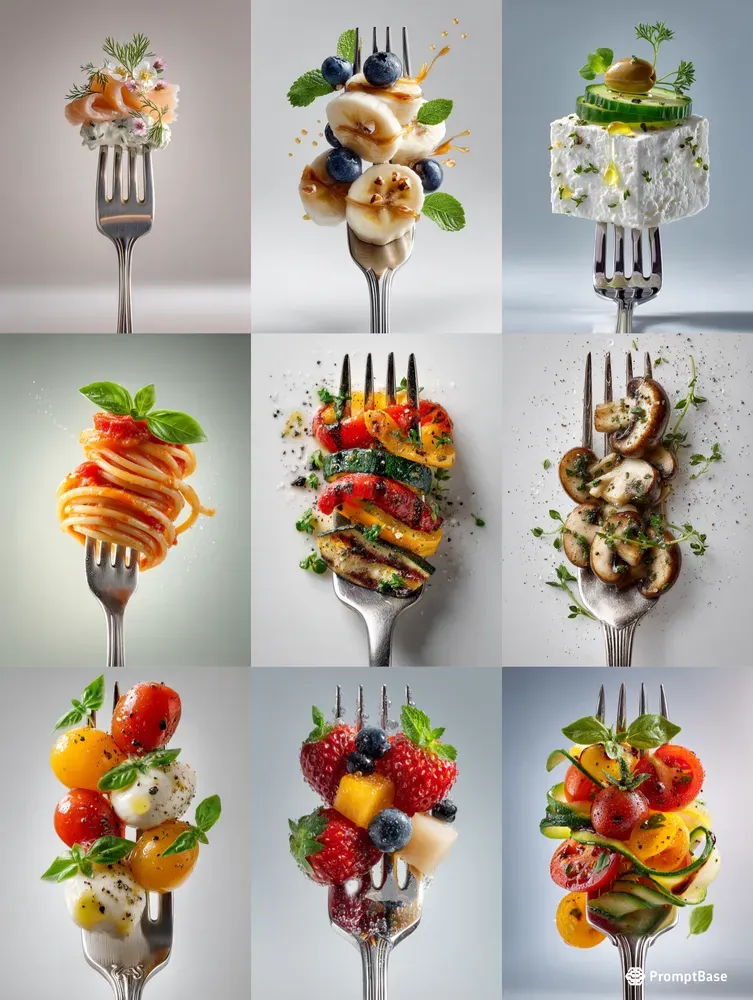 Premium Arranged Food Photography