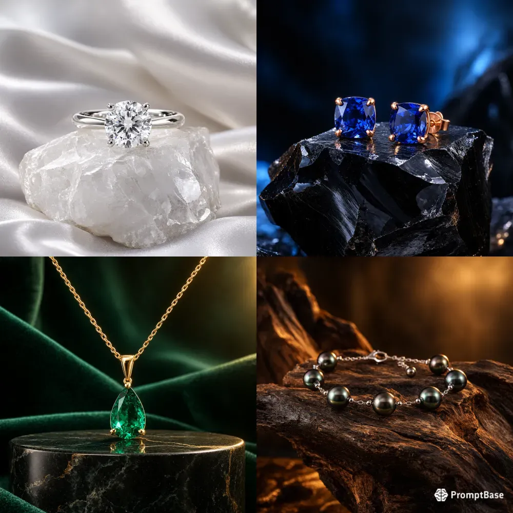 Luxury Jewelry Commercial Aesthetics