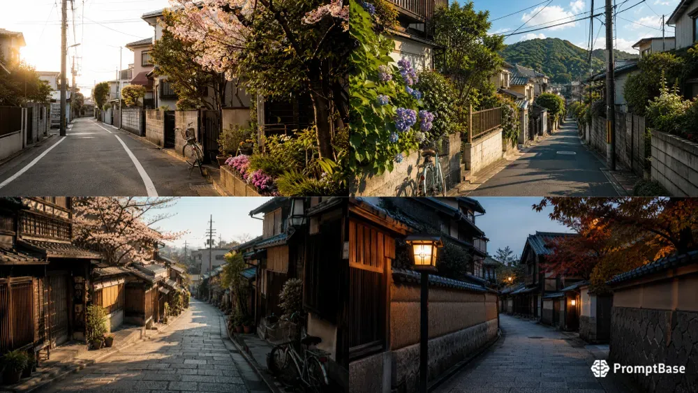 Japan Mood Quiet Neighborhoods