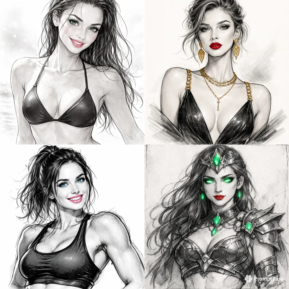 Stylized Sketch Portrait Generator Pros