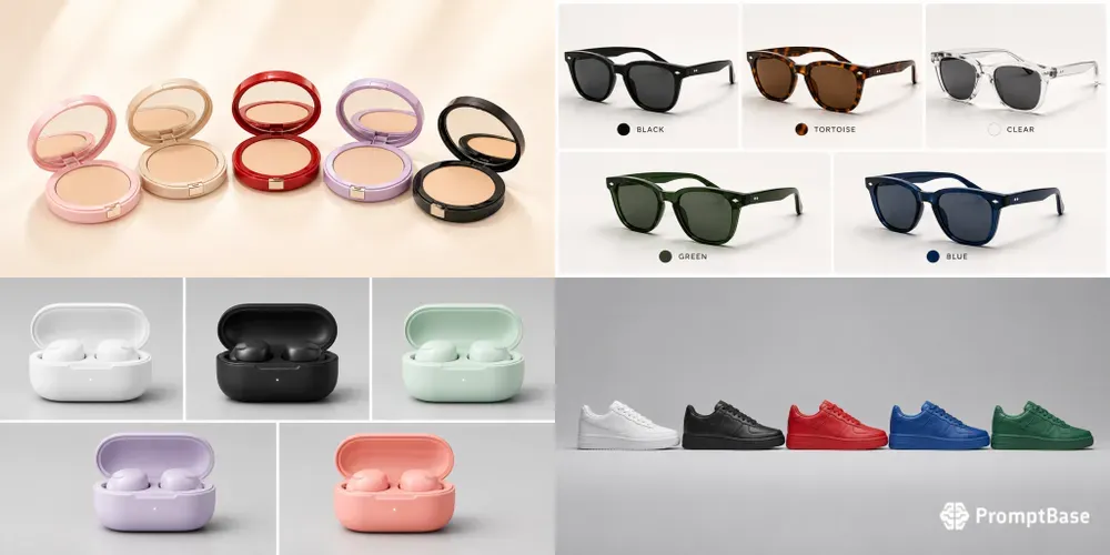 Product Colorway Showcases