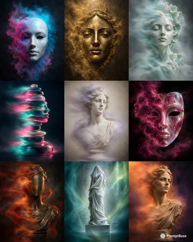 Blur To Sculpture Portraits