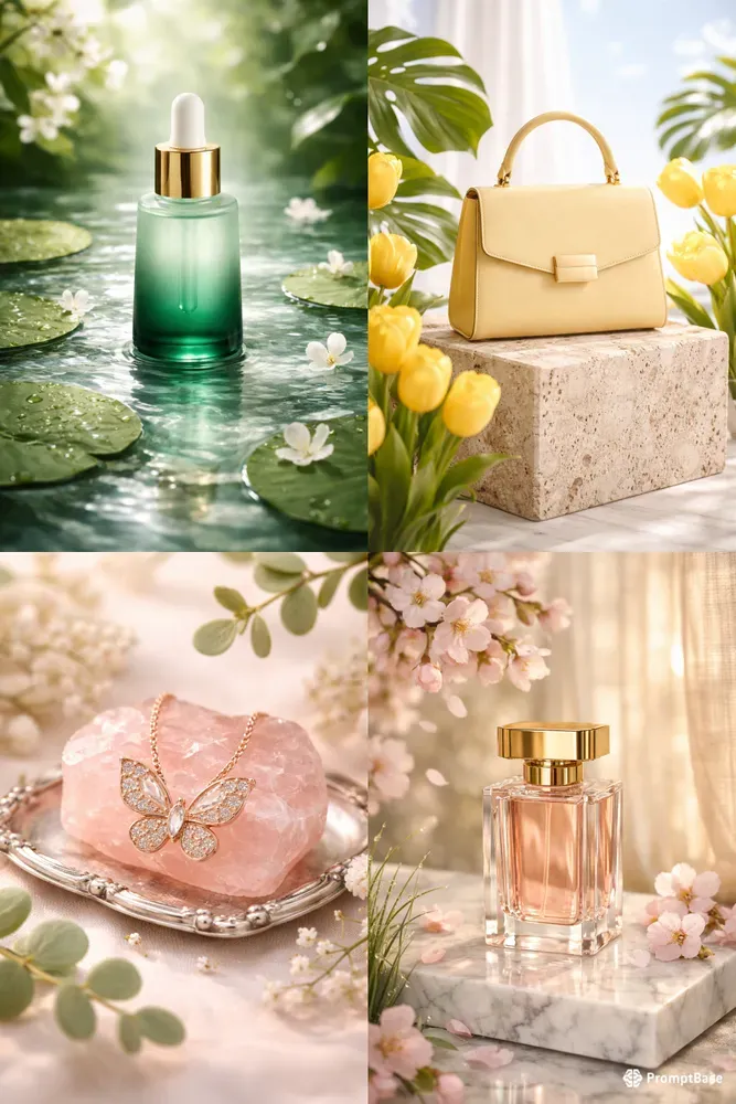 Universal Luxury Spring Product Mockups