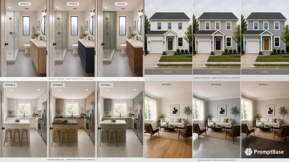 Contractor Material Comparisons