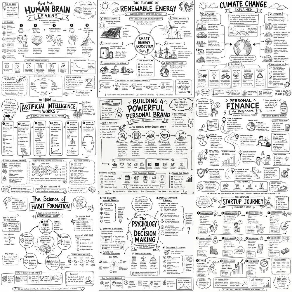 Whiteboard Learning Diagram Generator