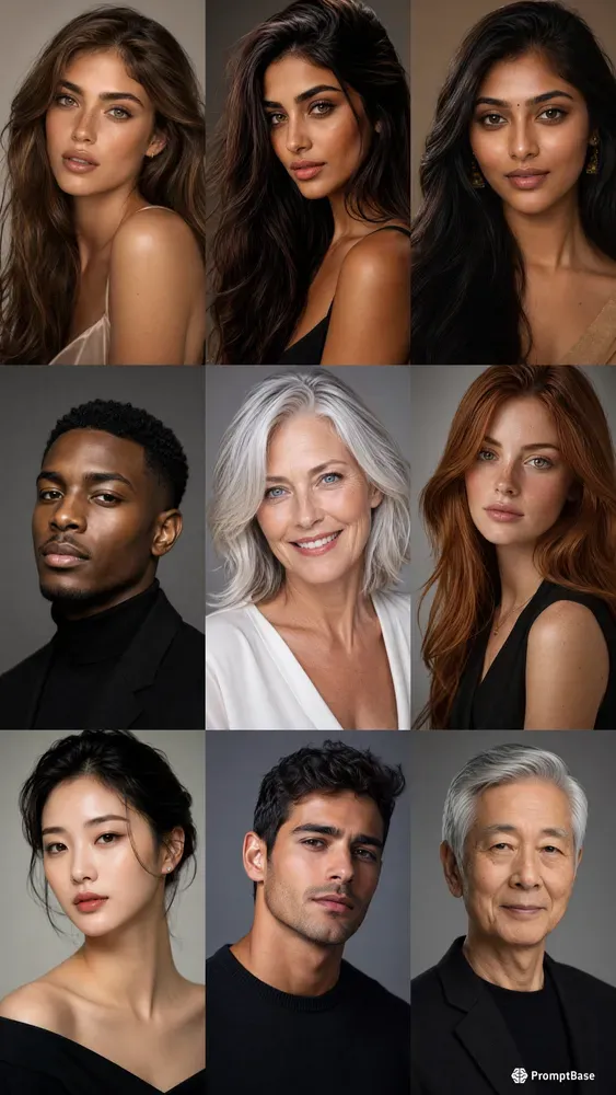 Beautiful Studio Portraits