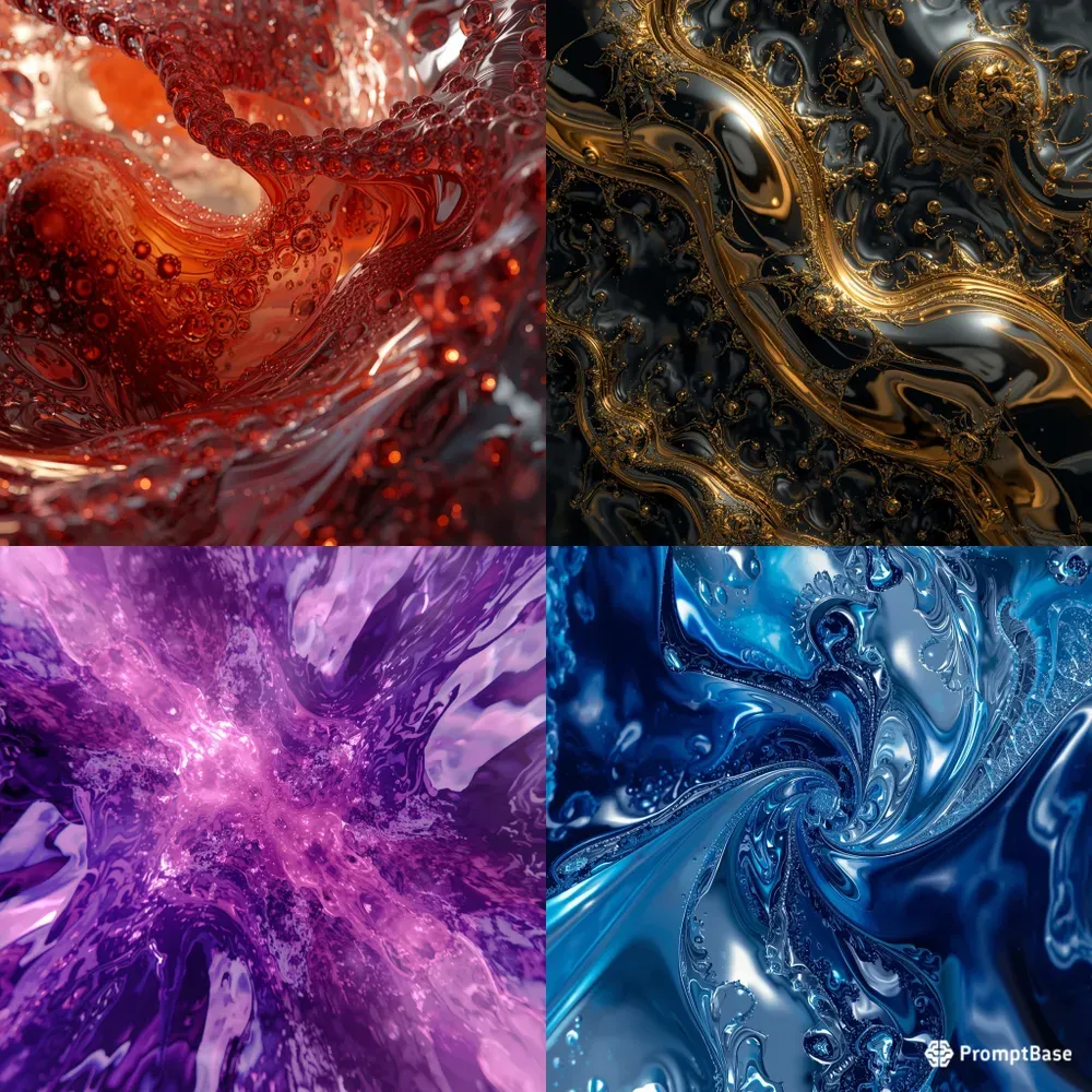 Abstract Fluid Art