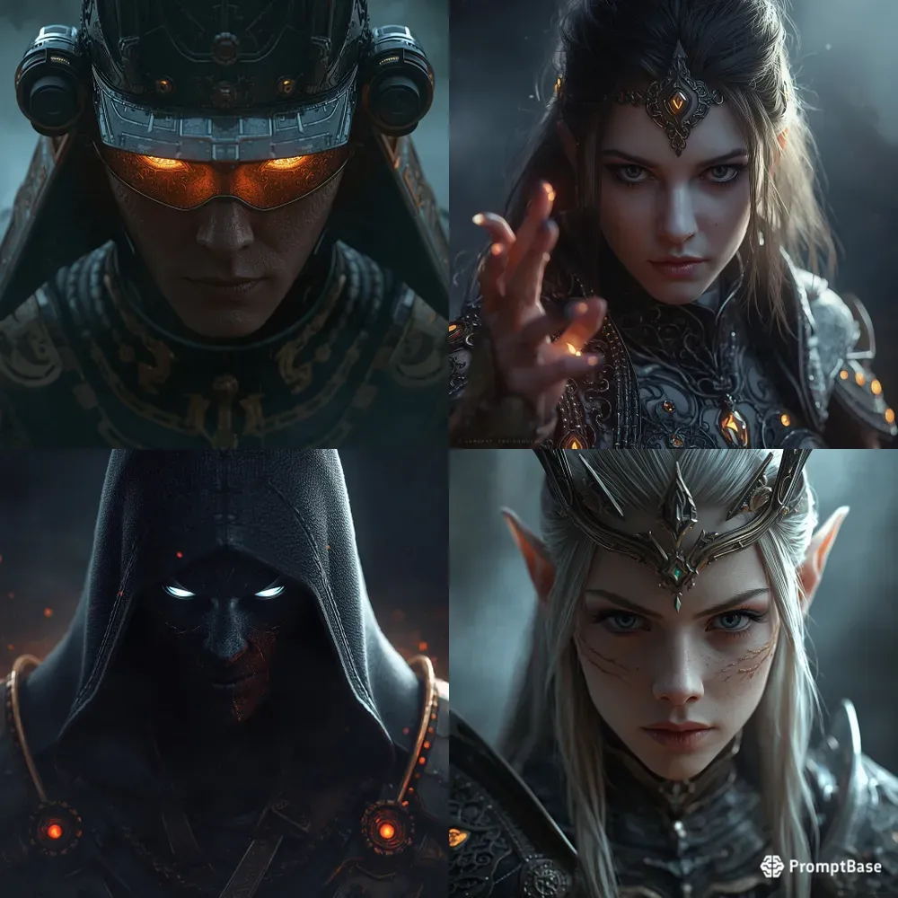Epic Fantasy Character Portraits