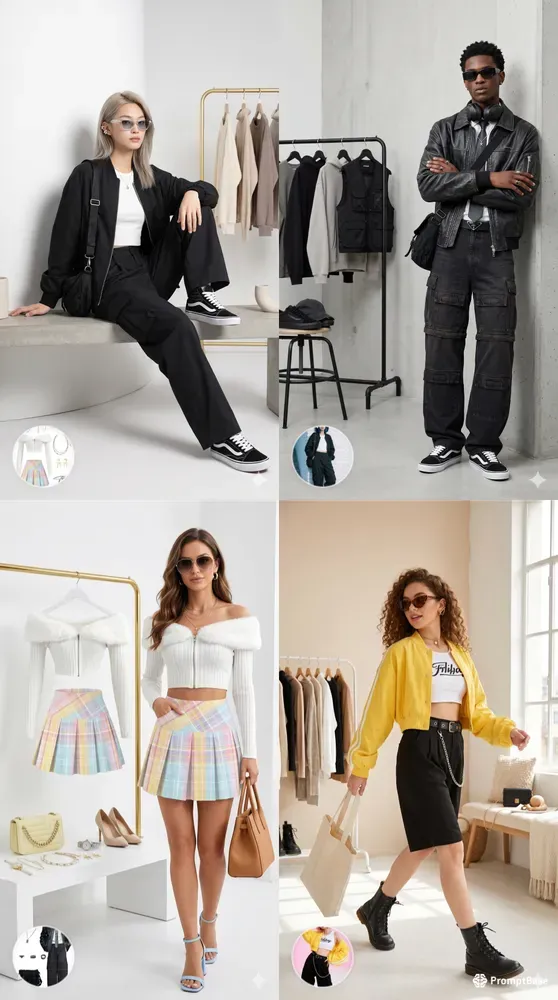 Fashion Model Generator Outfit Refs