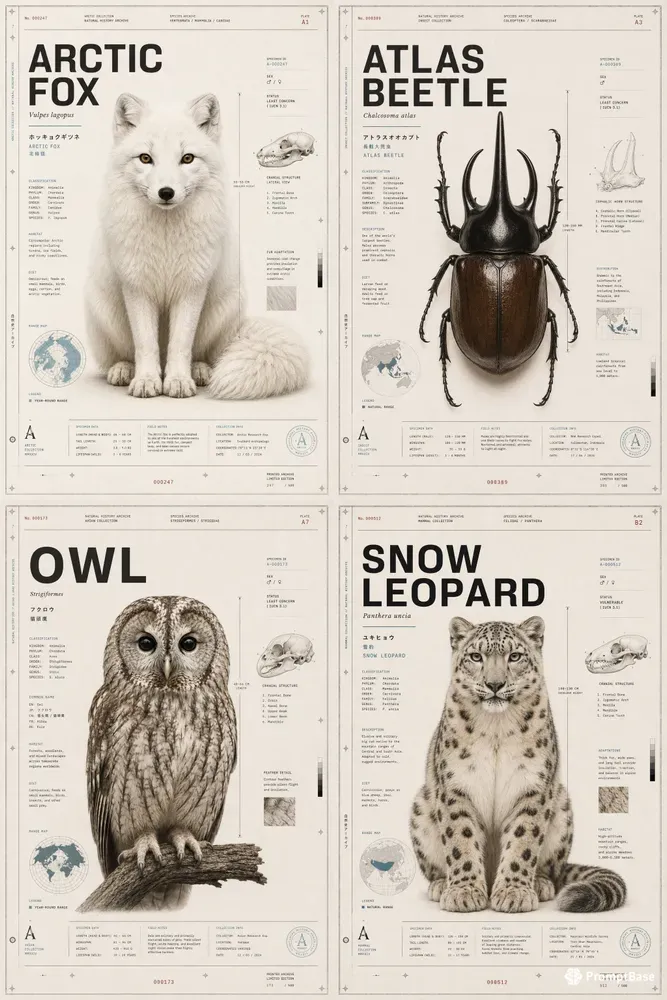 Neo Archive Museum Editorial Posters